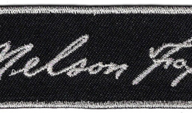 This memorial patch honoring Nelson Fox was worn on the 1999 Chicago White Sox uniforms.