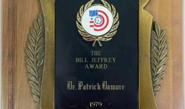 Intercollegiate Soccer Association of America Bill Jeffrey Award. 1979.