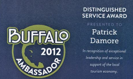 Buffalo Ambassador. Distinguished Service Award. 2012.
