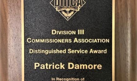 Division III Commissioners Association Distinguished Service Award. Division III Commissioners Association Distinguished Service Award.