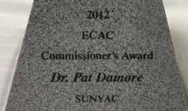 Eastern College Athletic Conference Commissioner's Award. 2012.