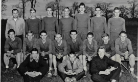 Hammond Central School soccer team, 1954.