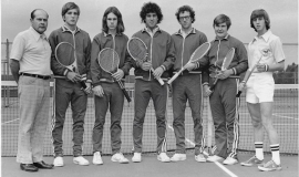 1974 Fredonia State tennis team.