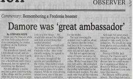 Damore was 'great ambassador". June12-13, 2021.