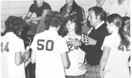 Westfield girls basketball team, 1981.