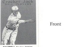 1929 Cracker Jack baseball card.