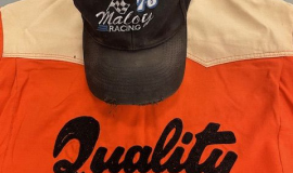 Rod Maloy hat and firesuit.