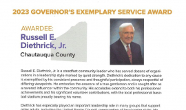 2023 Governor's Exemplary Service Award.