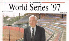 1997 Babe Ruth World Series feature cover from August 8 Post-Journal.