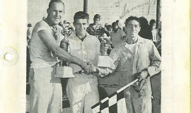 Sammy LaMancuso - Stateline Speedway Program 1956.