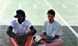 Ron Graham with Scott Kindberg. 1996.