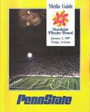 Sunkist Fiesta Bowl Media Guide, January 2, 1987.