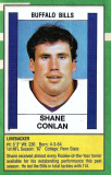 Shane Conlan trading card, 1988.