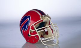 Buffalo Bills helmet.