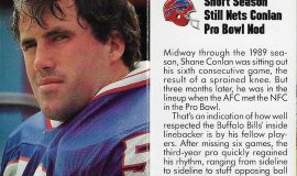 1990 NFL Pro Set Collect-A-Books Premier Edition.