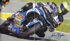 Shawn Higbee Buell 2008 Daytona poster.