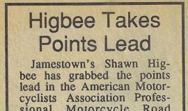 Higbee Takes Points Lead. 1993.