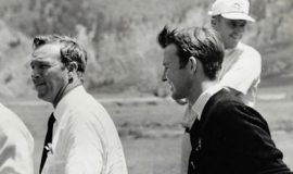 Arnold Palmer with Stan Marshaus in 1968.