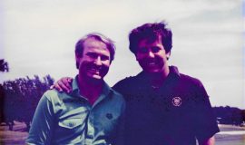 Mark O’Meara, Masters and British Open Champion, with Stan Marshaus.