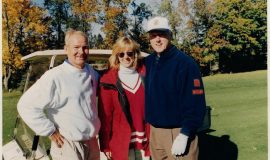 Stan Marshaus with Anne Jackson and President Bill Clinton in 1996.