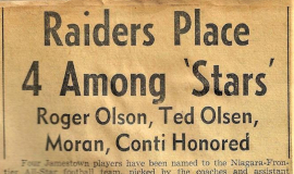 Raiders Place 4 Among 'Stars. 1949.