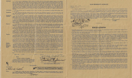 1942 baseball contract for Ted Wyberanec. Page 2.