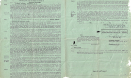 1947 baseball contract for Ted Wyberanec. Page 2.