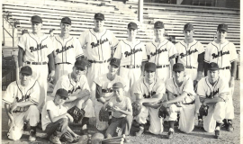 Marlin-Rockwell Rollers baseball team, 1956.