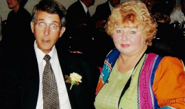 Tom D'Angelo and his wife Sue, 2003.