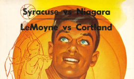 Syracuse vs Niagara program. December 12, 1956.