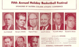 Holiday Basketball Festival program. December 25, 1956.