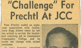 Challenge For Prechtl At JCC. November 1968.
