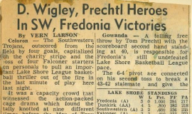 D. Wigley, Prechtl Heroes In SW, Fredonia Victories.