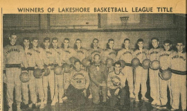 Winners of Lakeshore Basketball League Title.