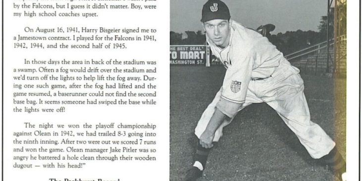Jamestown Expos program book. 1990.