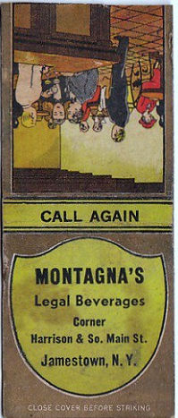Montagna's matchbook