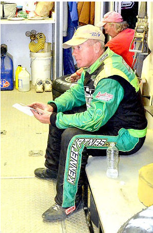 In his 42-year career, Dick Barton, above, has won 48 track and series championships, and a record 80 late-model races and 10 track championships at Stateline Speedway. 