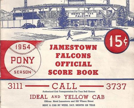 Jamestown Falcons, 1954