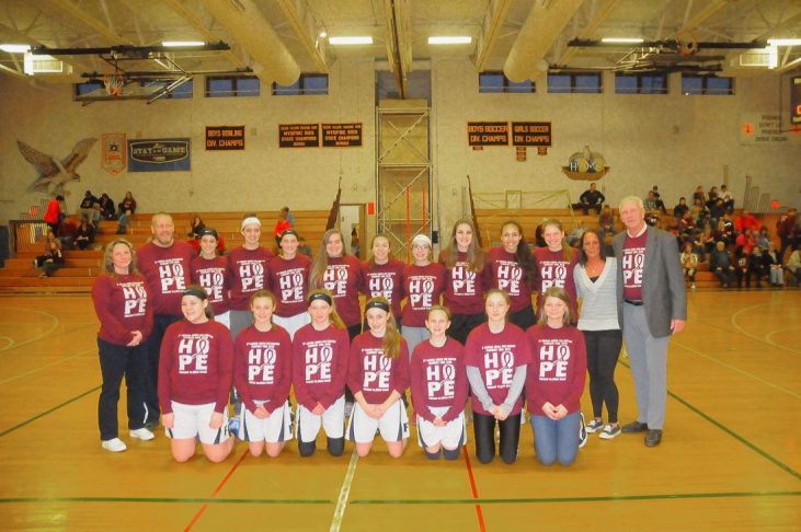 Hoops for Hospice 2019 team.