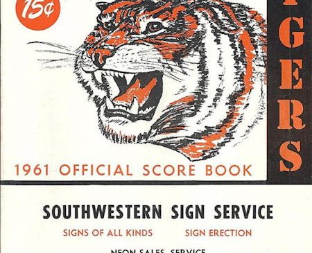 Jamestown Tigers, 1961.