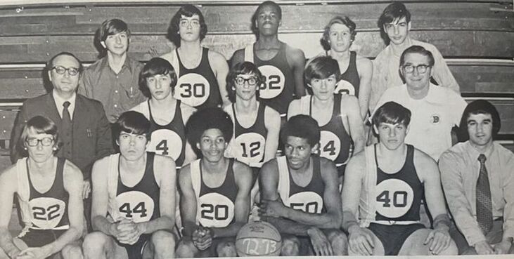 1972-73 Dunkirk High basketball team