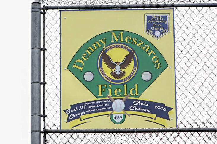 Closeup view of the sign.