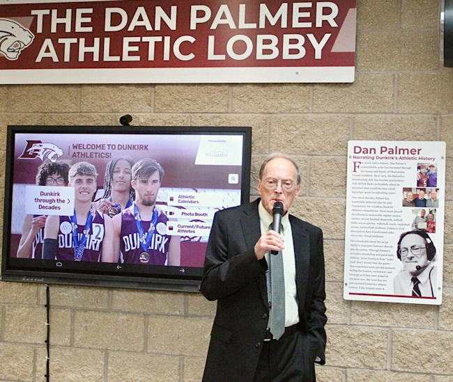 Dan Palmer was honored.