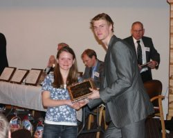 CSHOF 2011 Awards Banquet. Caroline Benson - Maple Grove cross country team and Tyler Myers. February 21, 2010. CSHOF 2011 Awards Banquet. February 21, 2010.