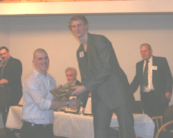 CSHOF 2011 Awards Banquet. Asa Johnson - Frewsburg baseball team and Tyler Myers. February 21, 2010. CSHOF 2011 Awards Banquet. February 21, 2010.