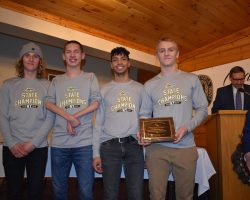 Falconer/Cassadaga 1600 Relay Team - NYS Division II Champions. 1600-relay