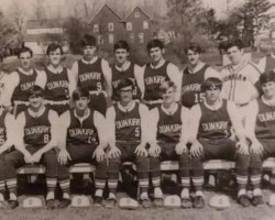 1971 Dunkirk High Sshool baseball team. 1st row: Donnie Rozumalski, Al Stuhlmiller, John Vendenditi, Frank Corsoro, Greg Wisniewski , Andy Balzer and Joe Russo.
2nd row: Jim Pinkowski, Don Rielky, Mike Chaffee, Jack Vanderbelt, Dan Glapa, Dave Gould , Frank Pigkowski, Zenny Panfil and Coach Al Stuhlmiller. 1971 Dunkirk High Sshool baseball team