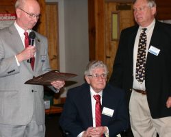 CSHOF 2012 Awards Banquet. Photo courtesy Heidi Anderson. Randy Anderson, John O'Neil & Bill Rollinger. February 20, 2012. CSHOF 2012 Awards Banquet. February 20, 2012.