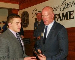 A.J. Hulton and Shane Conlan. A.J. Hulton