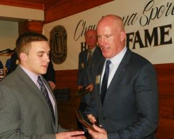 A.J. Hulton and Shane Conlan. A.J. Hulton